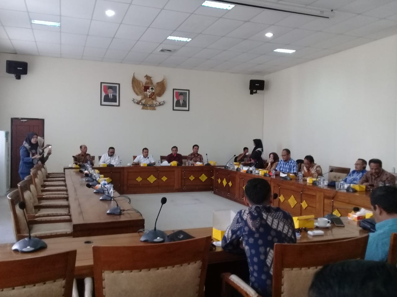 Shering tentang pertanian Anggota DPRD Sumedang Kunjungi DPRD OI