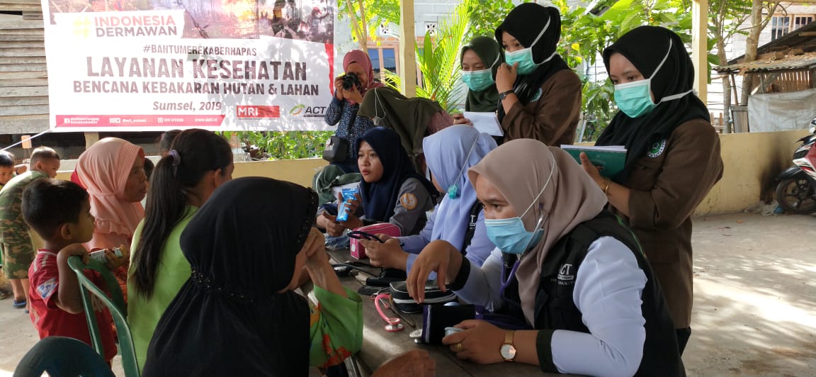 Kesehatan Masyarakat Terganggu, ACT Sumsel buka Layanan Kesehatan hingga ke Ogan Ilir