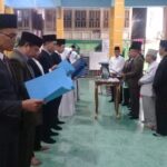 Pesantren Al Ittifaqiah OI Kukuhkan Pengurus Radio Dakwa