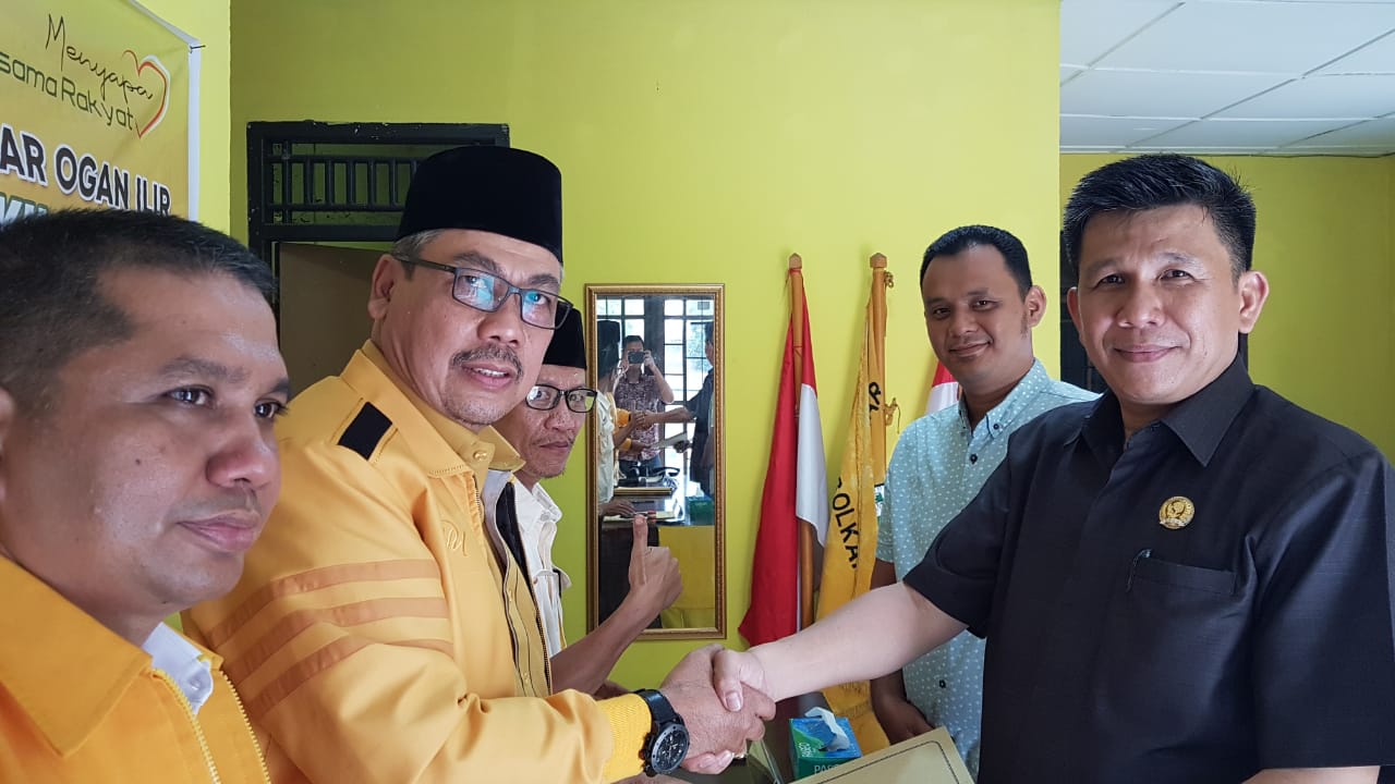 Kembalikan Formulir di Golkar, Anggota DPRD OI Ini Serius Maju Sebagai Wabup