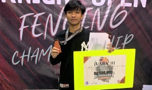 Mahasiswa UBD Raih Juara di Ajang Knight Open Fencing Championship