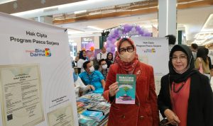 Gelar Pameran Riset dan Inovasi Expo 2022, Stand Pasca Sarjana UBD Diserbu