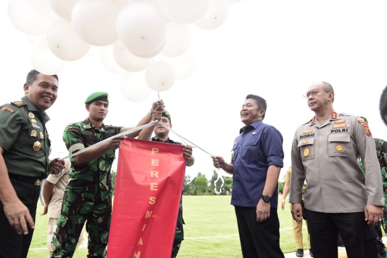 Pusat Latihan Kebugaran Standar Internasional Milik Kodam II/Sriwijaya Diresmikan