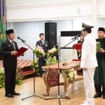 Resmi Dilantik, Ahmad Usmarwi Kaffah Jabat Wakil Bupati Sekaligus Plt Bupati Muara Enim