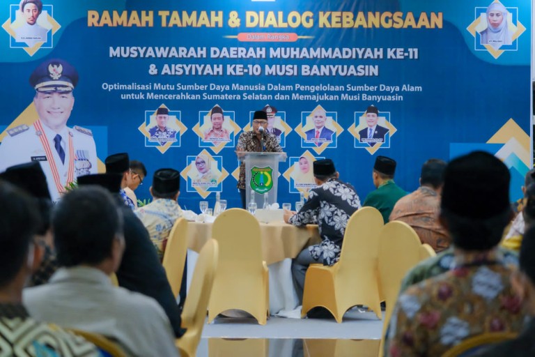 Pj Bupati Apriyadi Apresiasi Kontribusi Muhammadiyah Tingkatkan Kualitas SDM Muba