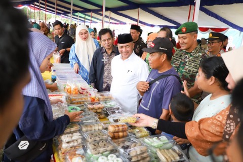 Pemkab Muba Fasilitasi Pelaku UMKM Jualan di Pasar Bedug