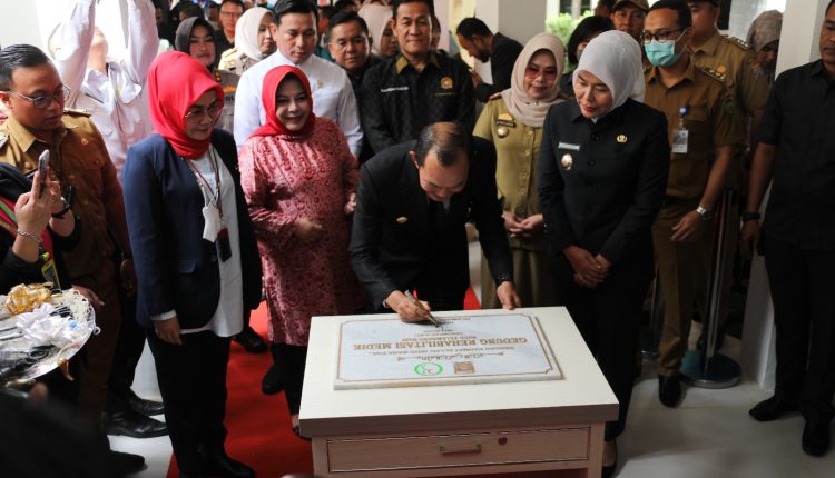 Gedung Rehabilitasi Medik Rumah Sakit (RS) BARI Palembang Diresmikan