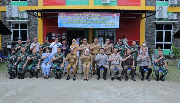 TNI AU Dan Pemkot Palembang Bersinergi Entaskan Stunting