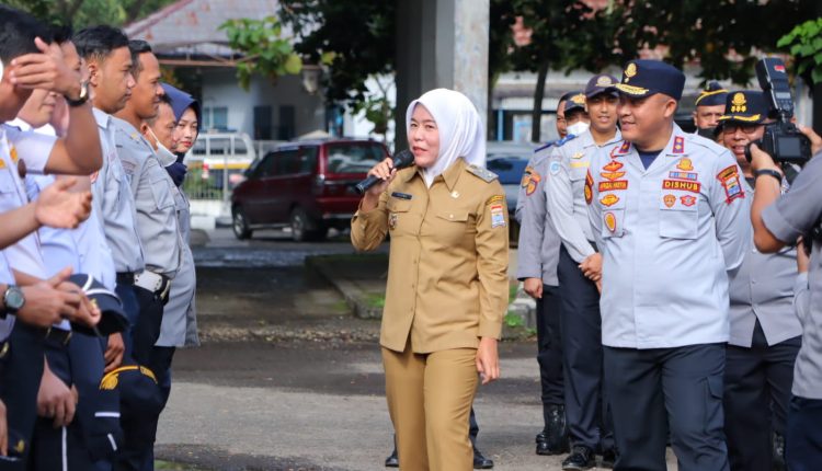 Petugas Dishub Kena Razia Fitri, Cek Atribut Dan Perfomance