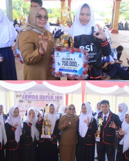 Wakil Bupati Hadiri Final Lomba Super 100 Tingkat SMP Se-Kabupaten Musi Rawas