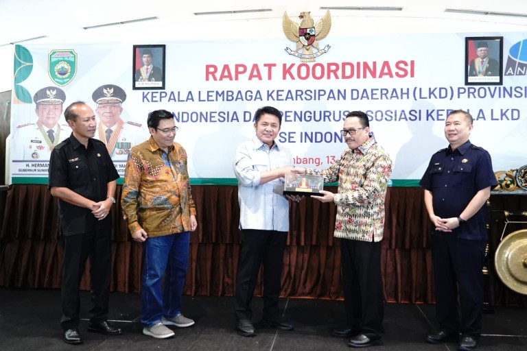 Kepala Kearsipan Nasional: Sumsel Harus Siap Jadi Tempat Belajar Pengelolaan Kearsipan Bagi Daerah Lain