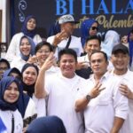 Gelar Senam Sekaligus Halal Bihalal Bersama Alumni Smanta Palembang di Hari Ketiga Lebaran