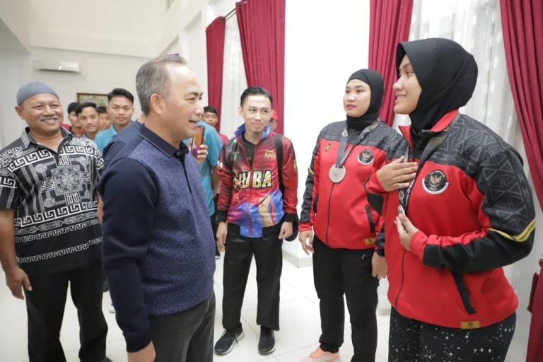 Warga Muba Sumbang Medali di Ajang Pencak Silat Internasional SEA Games