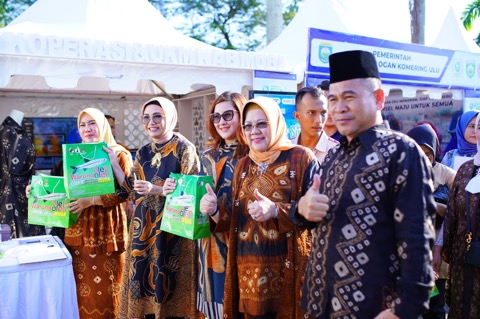 Muba Pamerkan Sejumlah Produk pada UMKM Expo 2023