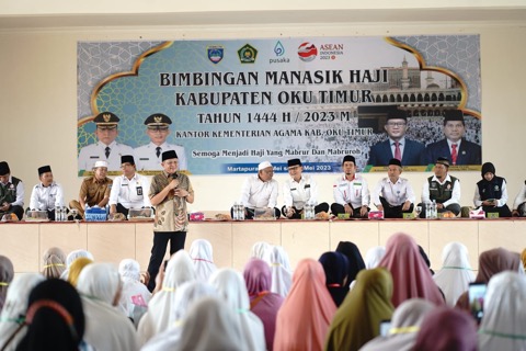 942 Calon Jamaah Haji OKUT Ikuti Bimbingan Manasik Haji Masal