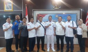 DPW ISAA Sumsel Sambut Kehadiran Danlanal Palembang