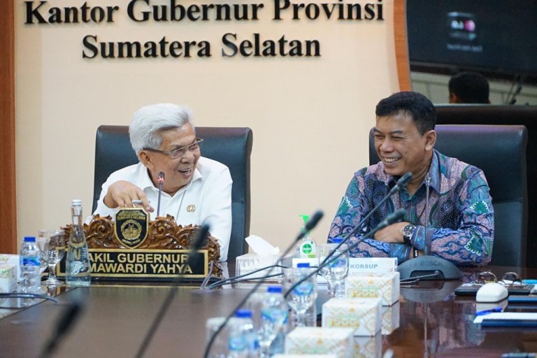 Pemprov Sumsel Kolaborasi Bersama KPK RI Cegah Korupsi Sektor Perizinan Usaha Dengan Penerapan Sistem OSS