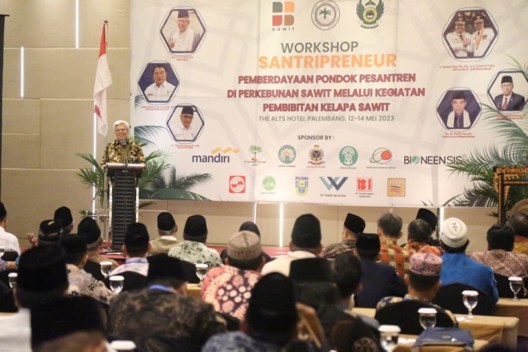 Pemprov Sumsel Dorong Potensi Santripreneur Berbasis UKMK Sawit Untuk Sejahterakan Pesantren