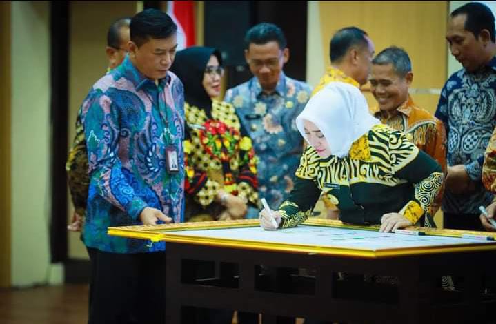 Bupati Musi Rawas Hadiri Rakor Program Pemberantasan Korupsi Terintegrasi Tahun 2023