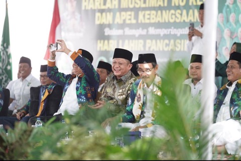 Bupati OKUT Hadir Langsung Harlah Muslimat NU dan Peringatan Hari Lahir Pancasila