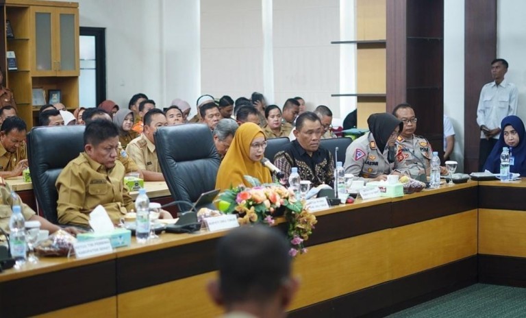 Bupati OKUT Harapkan Hasil Terbaik Untuk Kabupaten Kota Sehat 2023