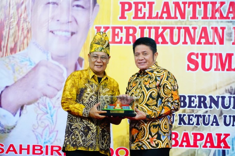 Gubernur Ajak Pengurus Kerukunan Bubuhan Banjarmasin Sinergi Percepat Pembangunan Sumsel 