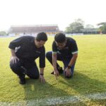 Erick Thohir Pantau Seleksi Pemain Sepakbola Timnas Piala Dunia U17 di Palembang