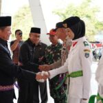 42 Paskibraka OKU Timur Resmi Dikukuhkan