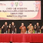 Sekda S.A. Supriono Buka Chef De Mission Meeting POPNAS XVI 2023