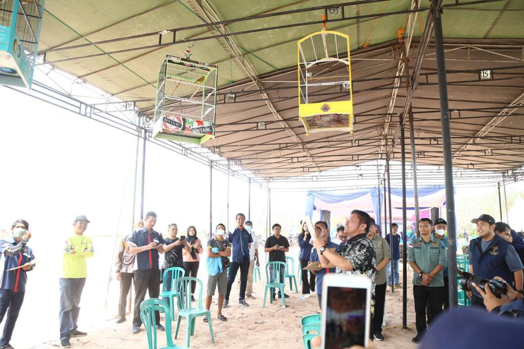 Gubernur Ajak Pecinta Satwa Lestarikan  Burung Asli Habitat Sumsel Melalui Penangkaran