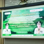 Gubernur Beri Penghargaan Kab/Kota Terbaik yang Berkontribusi pada Peningkatan Pertanian Sumsel 