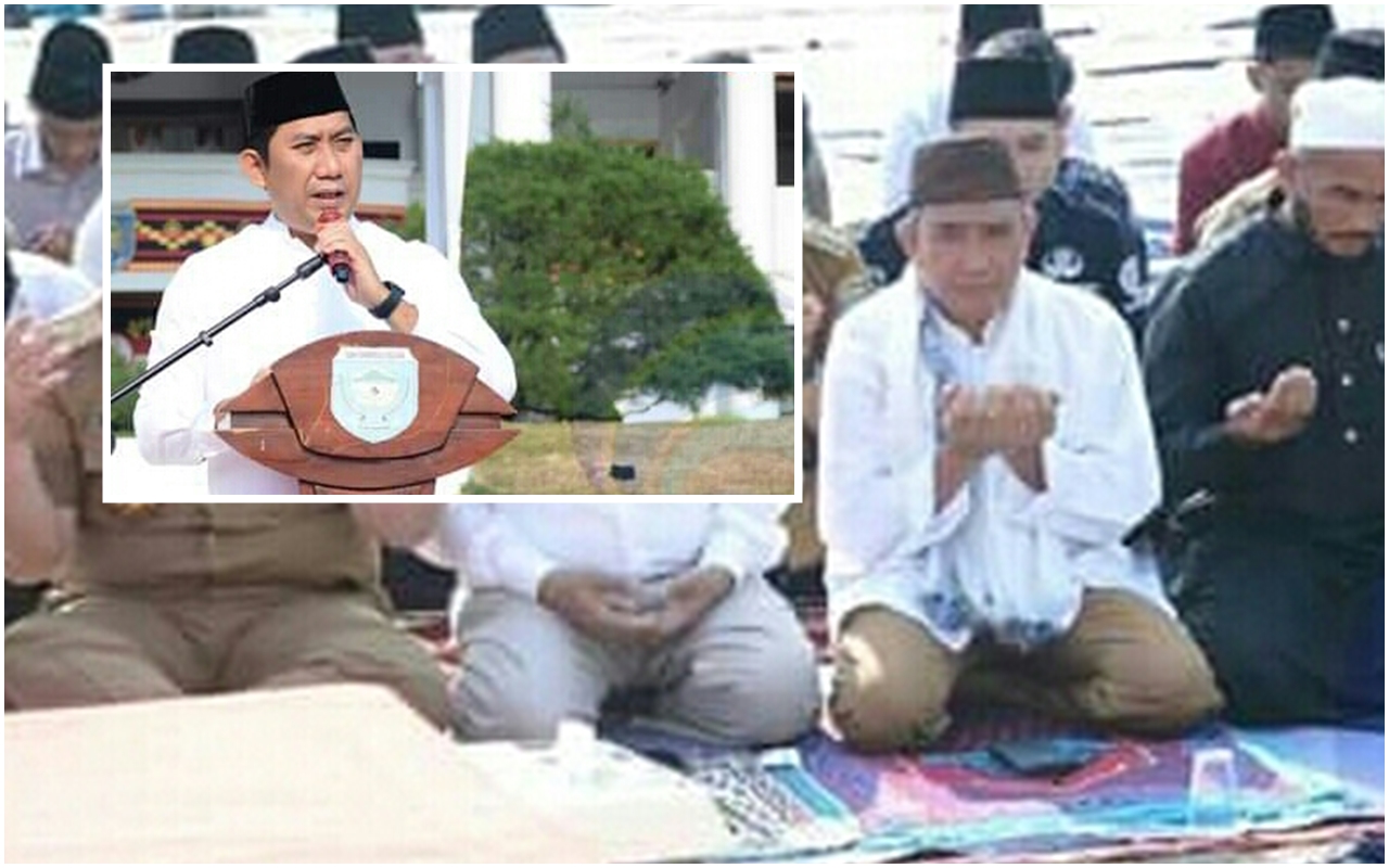 Bupati OKU Selatan dan Jajaran Gelar Sholat Istisqa untuk Minta Hujan