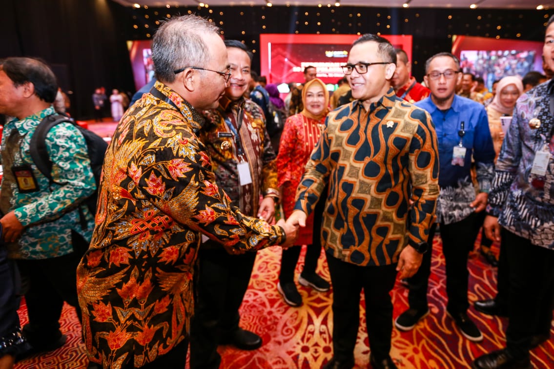 Pj Bupati Muba Hadiri Peresmian dan Rakor Percepatan Pembentukan MPP 2023