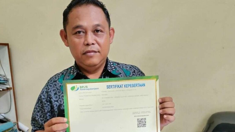 Keren.. Perangkat Desa di Bogor Jadi Peserta BPJS Ketenagakerjaan Secara Gratis