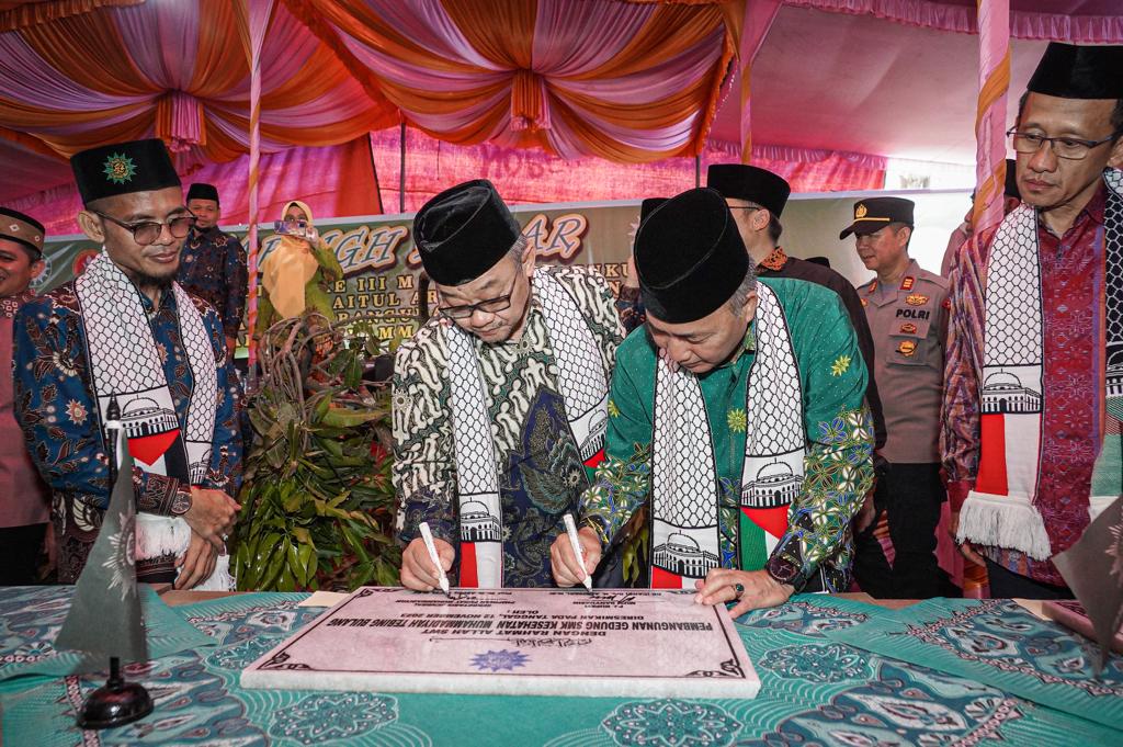 Pj Bupati Apriyadi Hadiri Tabligh Akbar Sekaligus Milad Muhammadiyah 111 M