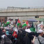 Stop Negara Israel Melakukan Kegiatan Ke Palestina, Ratusan Organisasi Islam Gelar Aksi Damai di Bundaran Air Mancur Palembang