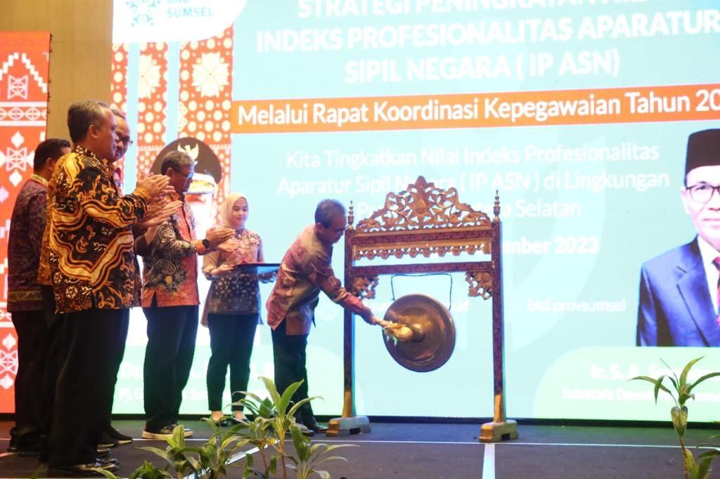 Pemprov Sumsel Dorong ASN Naikkan Indeks Profesionalitas Berbasis E-Kinerja