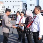 Satres Narkoba Polrestabes Palembang Diganjar Penghargaan Dari Kapolda Sumsel