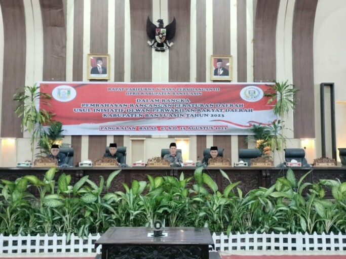 DPRD Banyuasin Bahas 5 Raperda Usul Inisiatif