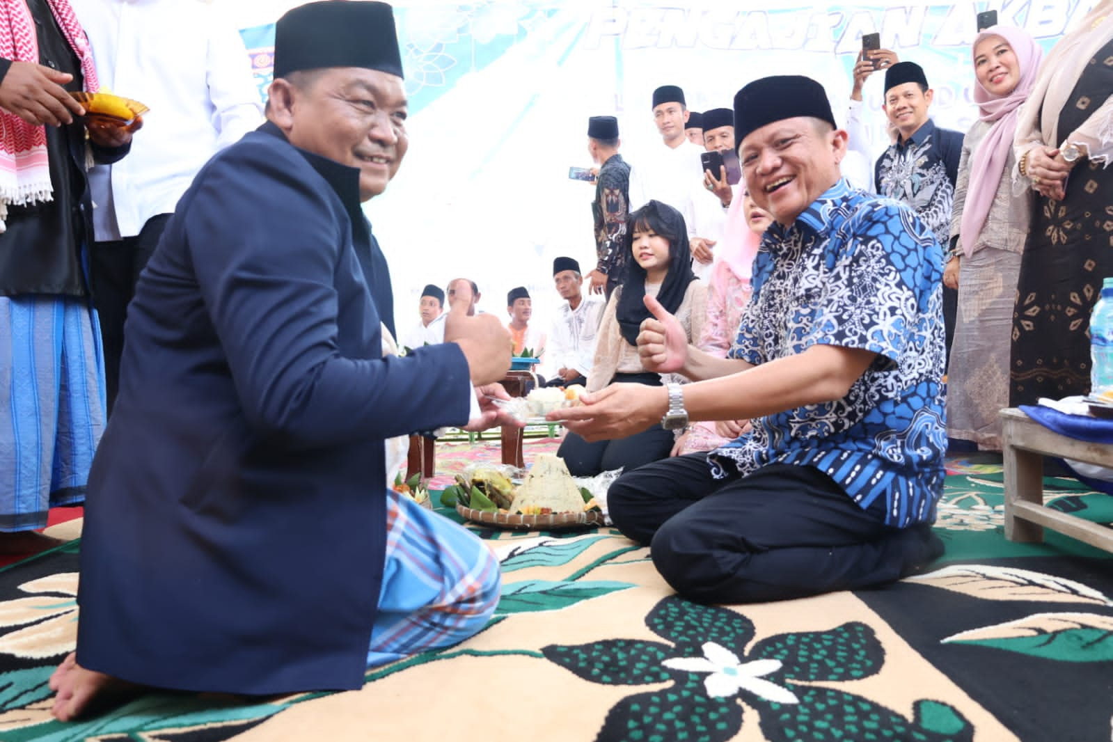 Ketua ISNU Sumsel Hadiri Langsung Haul Gusdur Ke 14 dan HUT Desa Sribudaya Ke 58