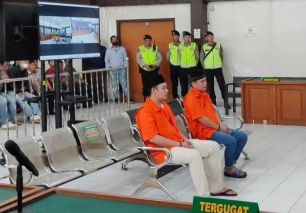 Tersangka Pembunuhan Adik Bupati Muratara Jalani Sidang