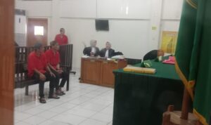 Dua Kurir Narkotika Dituntut 8 Tahun Penjara