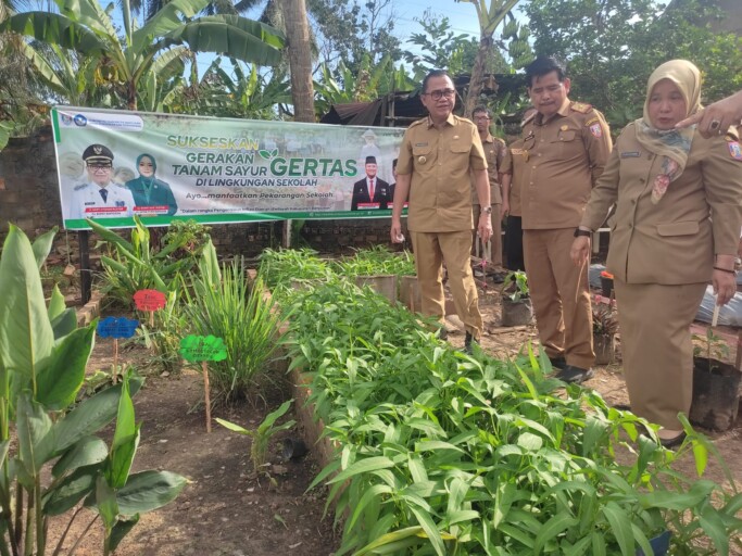 Pj Bupati Banyuasin Minta Gerakan Tanam Sayur Diterapkan ke Sekolah