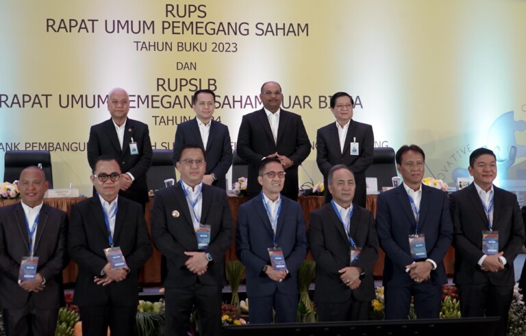 Pj Bupati Apriyadi Ikuti RUPS Bank Sumsel Babel Tahun Buku 2023