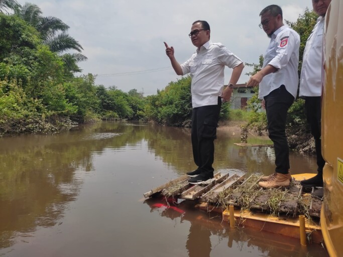 Normalisasi Sungai Gasing di Banyuasin untuk Cegah Banjir