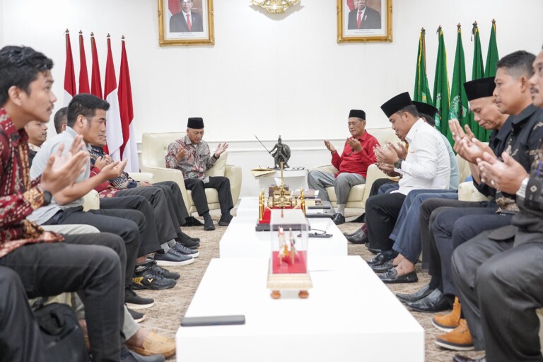 Presidium Pemekaran Muba Timur Sowan ke Pj Bupati Apriyadi Mahmud