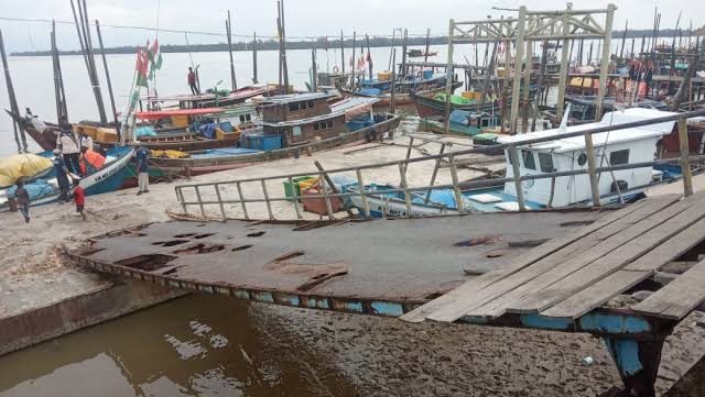 Nabrak Pohon, Speedboat Camat di Banyuasin Terjungkal