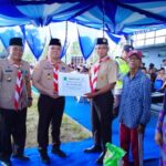 Pj Bupati Sandi Fahlepi Pimpin Upacara Peringatan Hari Baden Powell ke-167 di Lalan