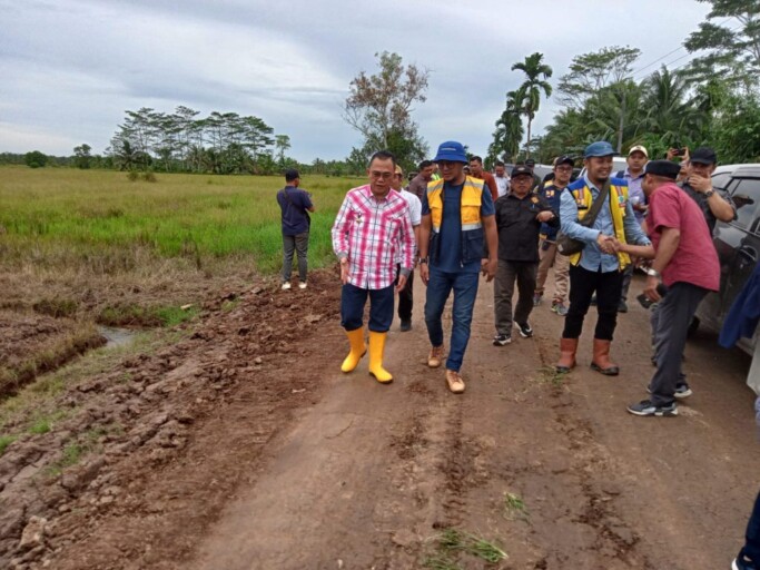 Pj Bupati Banyuasin: Jalan 5 Desa Muara Sugihan Akan Segera Dibangun