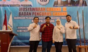 Andika Resmi Nahkodai BPC GAPENSI Palembang 2024-2029